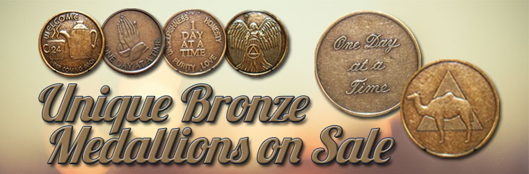 My Sponsor Bronze Affirmation Medallions