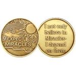 AA Bronze "Expect Miracles" Medallion
