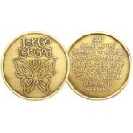 AA Medallion - "Let Go - Let God" | Sober Medallions