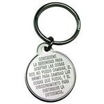 12 Step group - IN21C Nickle Plated Key Charm | Sober Medallions