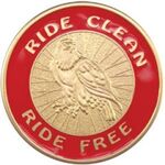 Recovery Store - Biker Rainbow Premium Medallion | Sober Medallions
