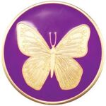 Medallions - Butterfly Rainbow | Sober Medallions