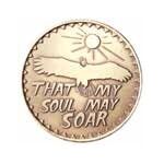 Sobriety Gifts - That My Soul May Soar - Roll of 25 | Sober Medallions