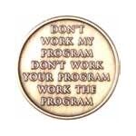 Aluminum AA Coin - Use the Steps | Sober Medallions