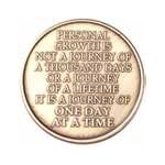 Sobriety Tokens - Life is a Journey | Sober Medallions