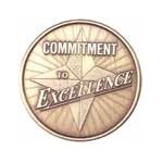 Sober Token - Commitment to Excellence Roll 25 | Sober Medallions