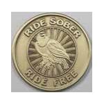 Ride Sober Ride Free Bronze AA Medallion -Roll of 25