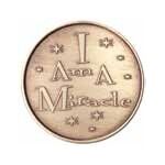 Aluminum AA Coin - I Am A Miracle | Sober Medallions