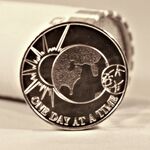 Recovery Tokens - Sun & World One Day At A Time | Sober Medallions