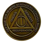 Bronze SPANISH AA Tokens