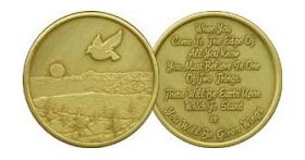 Sobriety Gift - Bronze Inspirational Recovery Coin | Sober Medallions