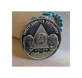 Recovery Store - 24 Hour Founders Aluminum Token | Sober Medallions
