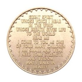 AA Tokens - Native American Rainbow Premium Medallion | Sober Medallions
