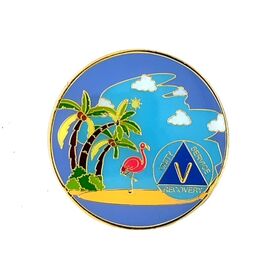 Recovery Store - Beach Design  | Sober Medallions