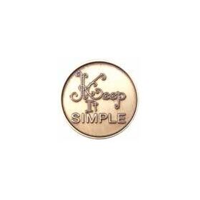 Keep It Simple Bronze AA Medallion -Roll of 25
