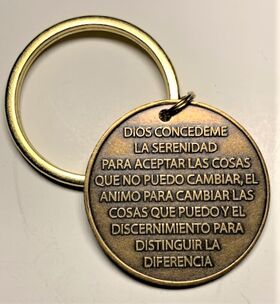 recovery coin key tags