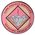 Pink & Cream AA Medallion