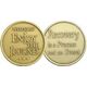 Bronze "Welcome- Enjoy the Journey" Sobriety Affirmation Coin