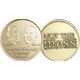 One Month Sober Coin - Bronze "Carry the Message" Affirmation Medallion | Sober Medallions