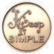 Aluminum AA Chips - Keep It Simple | Sober Medallions